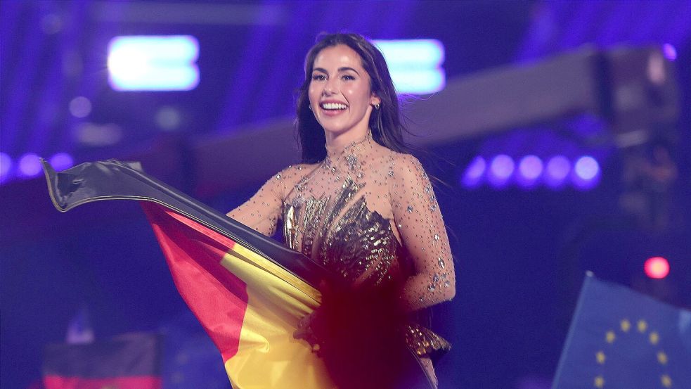 Vergangenes Wochenende erreichte sie Platz 23 im ESC-Finale, in knapp sieben Wochen singt sie beim CSD in Köln: Sarah Engels. (Archivbild) Foto: Jens Büttner/dpa