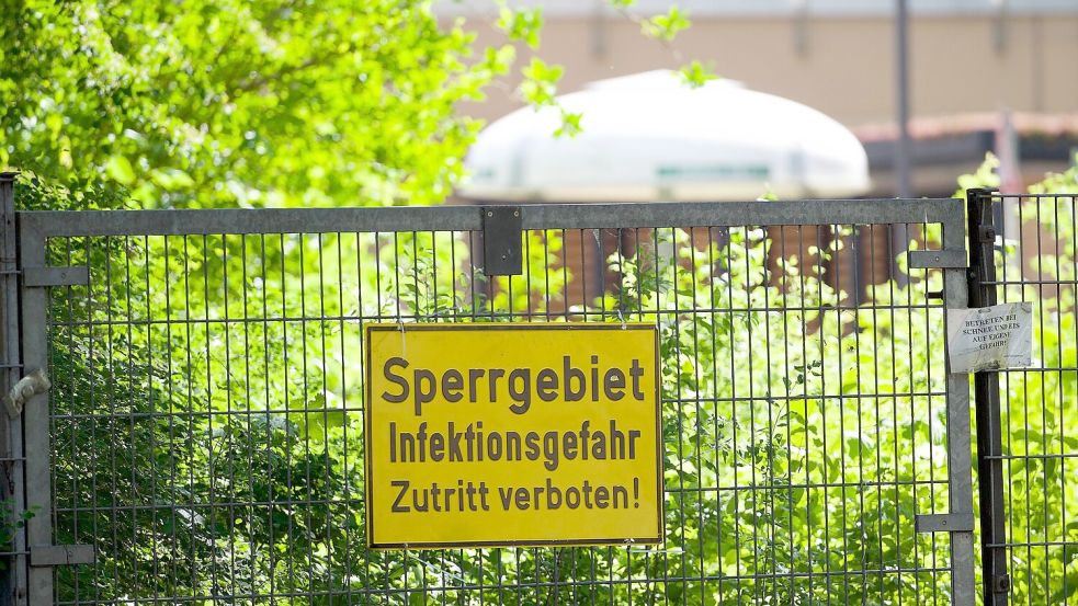 Die Sonderstation der Charité ist besonders geschützt. Foto: Soeren Stache/dpa