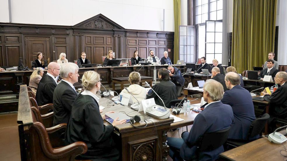 Es ist bereits der 50. Verhandlungstag im Block-Prozess. Foto: Christian Charisius