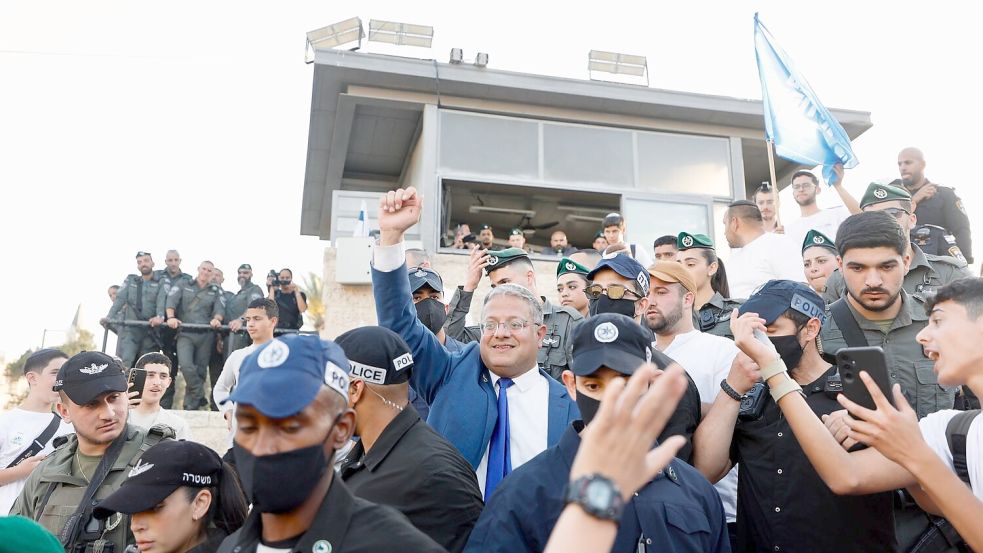 Der israelische Polizeiminister Itamar Ben-Gvir provozierte schon öfter. (Archivbild) Foto: Jamal Awad