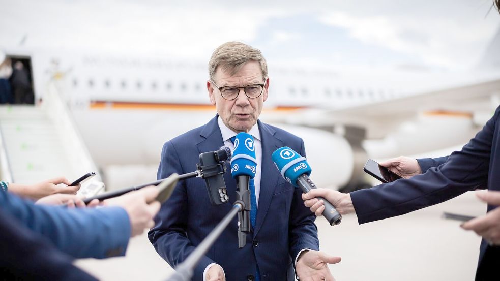 Außenminister Wadephul äußert sich zu den Vorgängen in der Türkei. Foto: Christoph Soeder/dpa