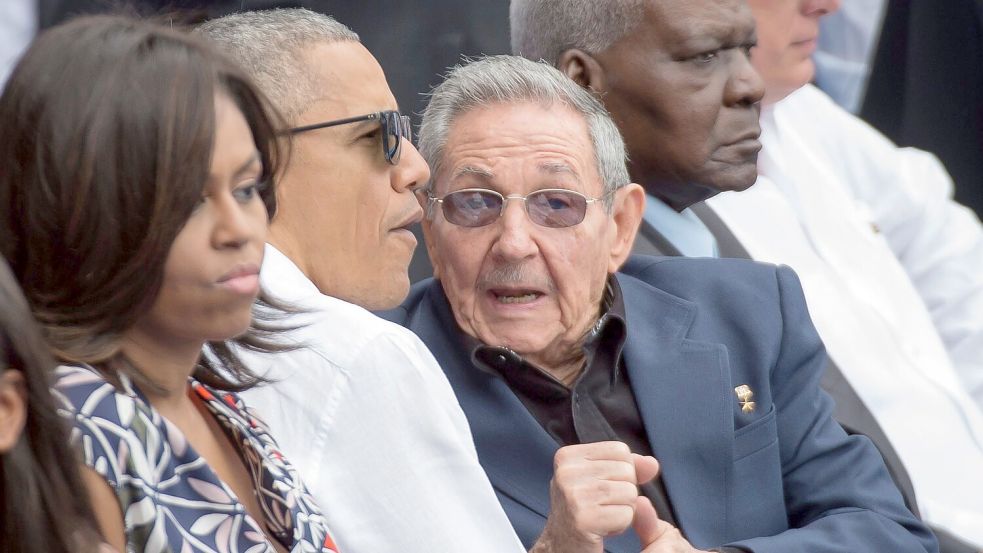 Der frühere US-Präsident Barack Obama und seine Frau Michelle waren 2016 in Havanna zu Besuch. (Archivbild) Foto: Michael Reynolds