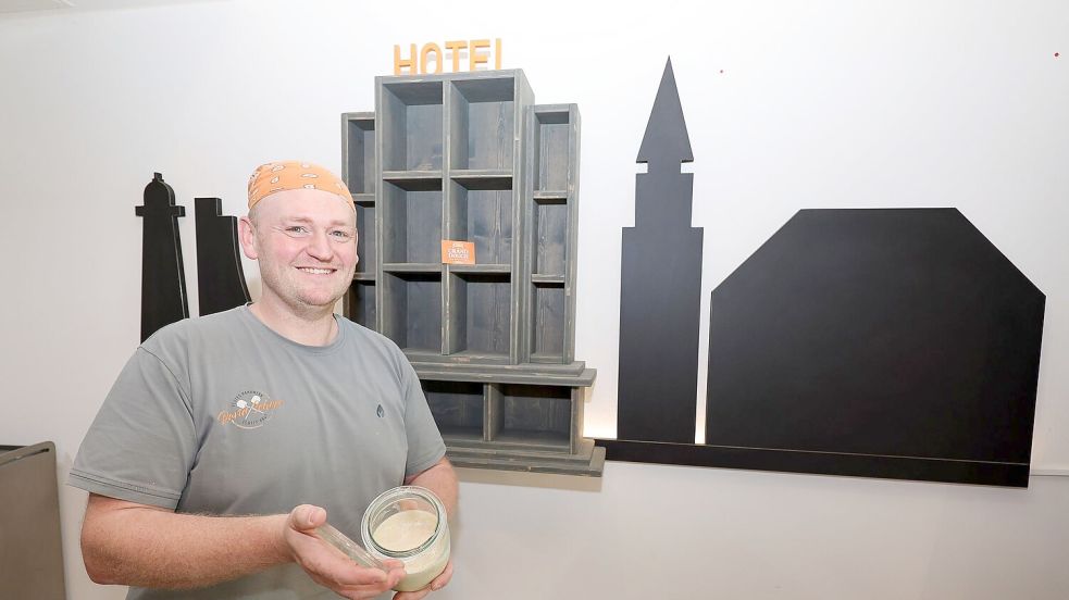 Der Kieler Bäcker David Schöne eröffnet ein kleines Hotel. Foto: Frank Molter