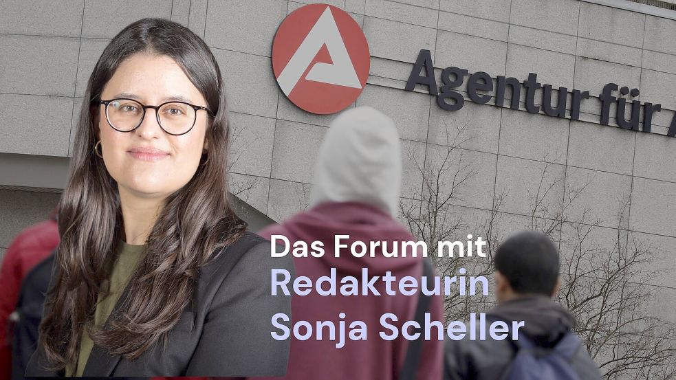 Im „360° | Das Forum“ stellt sich Autorin Sonja Scheller den Fragen der Leserschaft. Im Zentrum des Dialogs steht das Spannungsfeld zwischen der Menschenwürde im Asylrecht und den Belastungsgrenzen unseres Sozialsystems. Foto: noz und IMAGO/Future Image