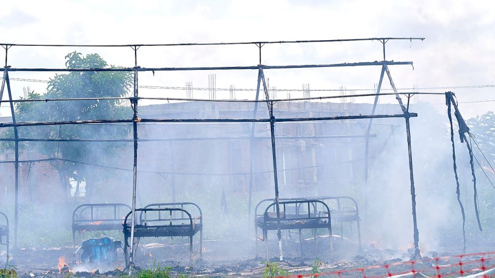 Unsicherheit, Abgeschiedenheit der Region und schwache Infrastruktur machen den Einsatz schwierig. Foto: Dirole Lotsima Dieudonne