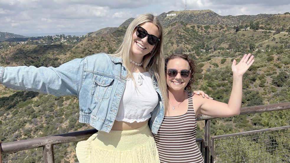 Marie Roelfs (links) hat der Amerikanerin Maddie durch eine Stammzellenspende das Leben gerettet. Foto: Privat