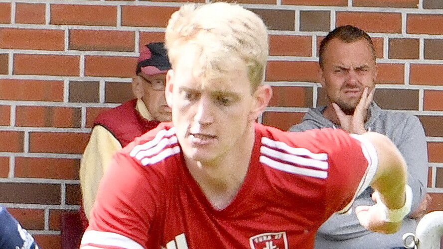 Henning Meyer jubelte über seinen ersten Saisontreffer. Archivfoto: Damm