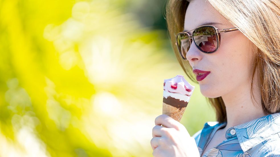 Temperaturen von teils über 31 Grad – perfektes Wetter für ein Eis. Foto: Laszlo Pinter
