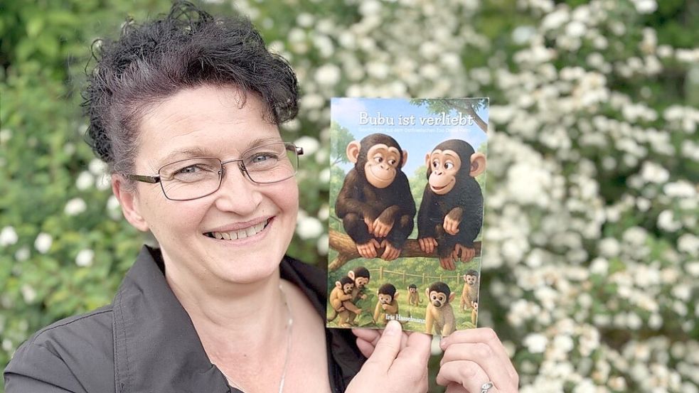 Iris Hasselmann hat ihr erstes Kinderbuch über Geschichten mit den Tieren aus „Onkel Heini“ veröffentlicht – ein zweites ist schon unterwegs. Foto: Rilana Kubassa