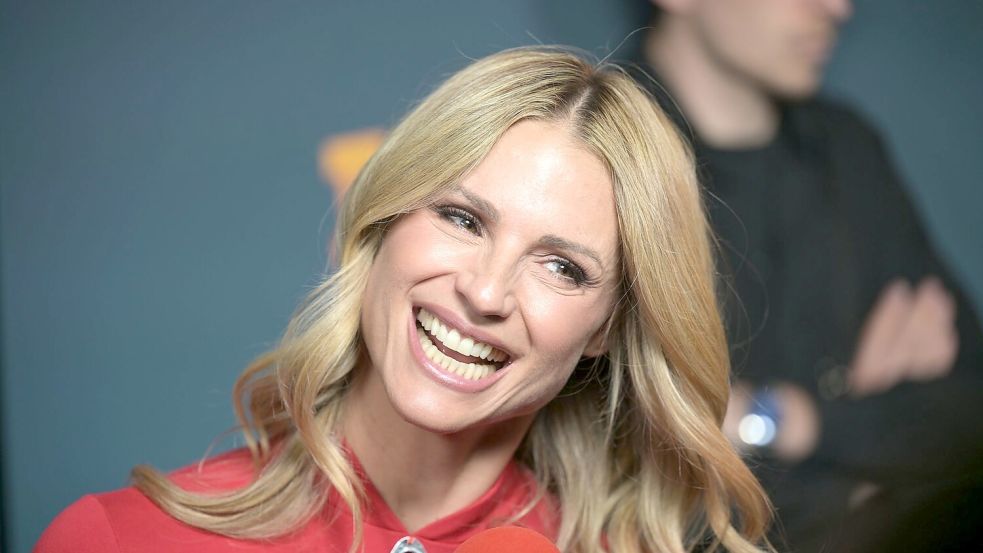 Michelle Hunziker hat nur noch wenig Kontakt zu ihrem früheren Kollegen Thomas Gottschalk. (Archivbild) Foto: Malin Wunderlich