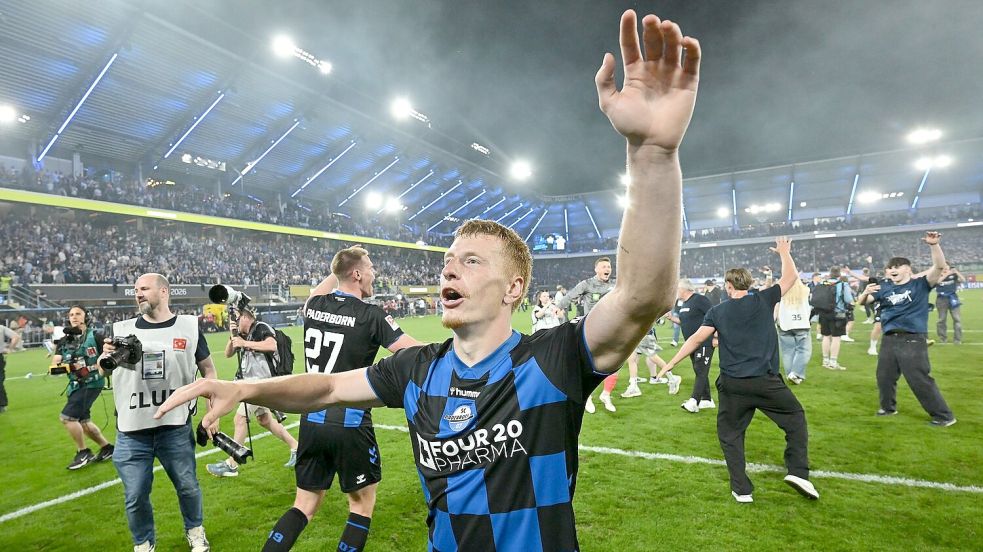 Laurin Curda hat Grund zur Freude. Foto: Swen Pförtner