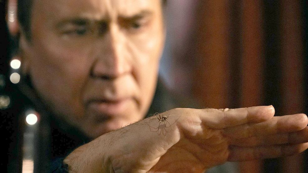 Szene aus der neuen Serie „Spider-Noir“ mit Nicolas Cage als Ben Reilly beziehungsweise Spiderman - die acht Folgen sind ab 27. Mai bei Prime Video im Programm. Foto: Aaron Epstein/Prime Amazon Conte