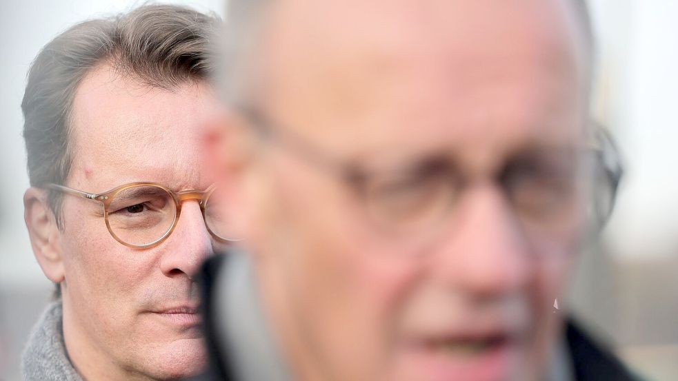 NRW-Regierungschef Hendrik Wüst wird als möglicher „Einwechselkanzler“ für Friedrich Merz gehandelt. (Archivbild) Foto: Rolf Vennenbernd