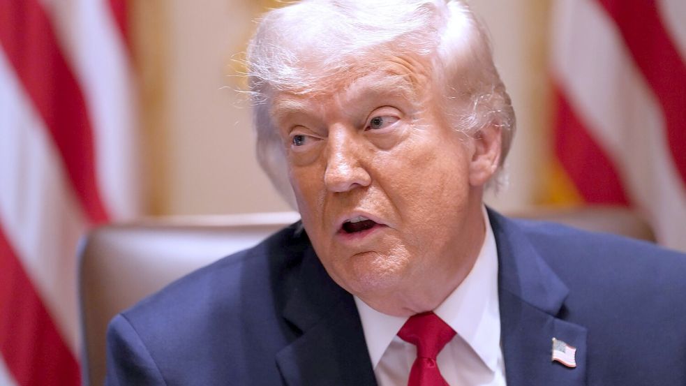 US-Präsident Donald Trump ist unzufrieden mit dem Verlauf der Verhandlungen. Foto: Jacquelyn Martin