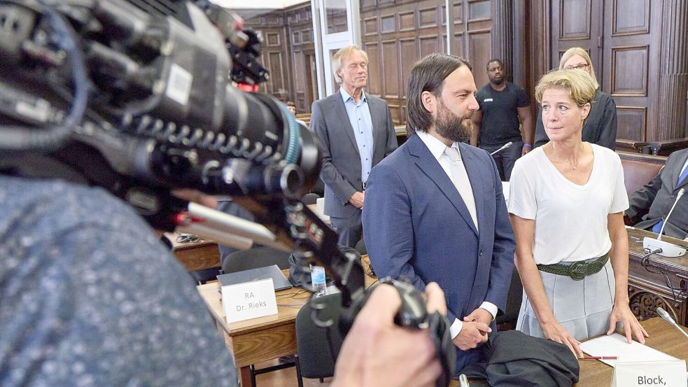 Christina Block soll den Auftrag zur Entführung ihrer Kinder gegeben haben. Foto: Georg Wendt