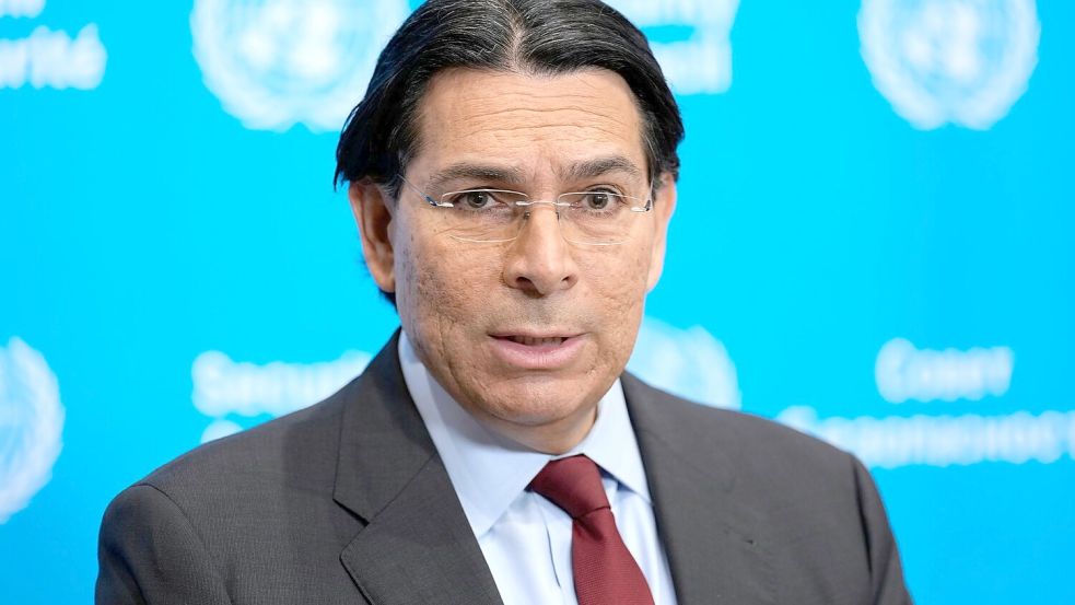 Der israelische UN-Botschafter in New York, Danny Danon. Foto: Seth Wenig/AP/dpa