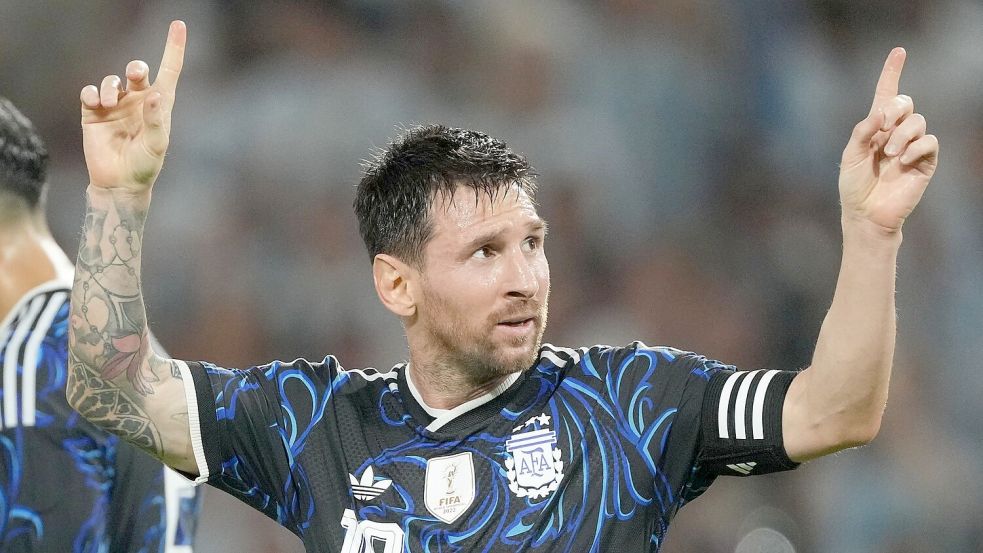 Der Kapitän will es noch einmal wissen: Messi spielt seine sechste WM. Foto: Gustavo Garello