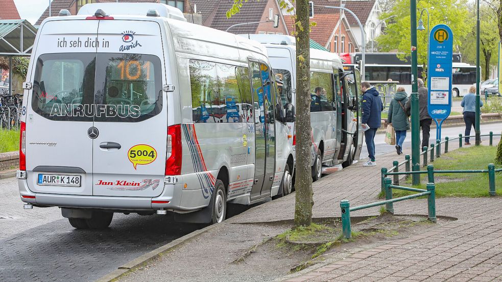 Der Auricher Anrufbus soll von einem modernen On-Demand-Angebot abgelöst werden. Auch andere Landkreiskommunen könnten sich anschließen. Foto: Romuald Banik