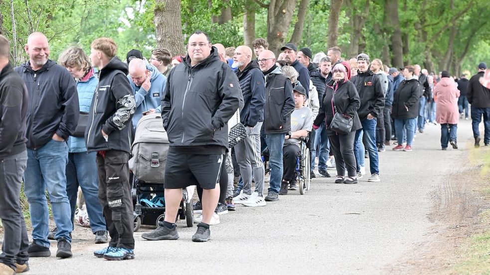 1325 Zuschauer kamen zum letzten Spieltag des SuS Steenfelde in der vergangenen Saison. Dieser Zuschauerekord dürfte nun deutlich gebrochen werden. Foto: Andre van Elten