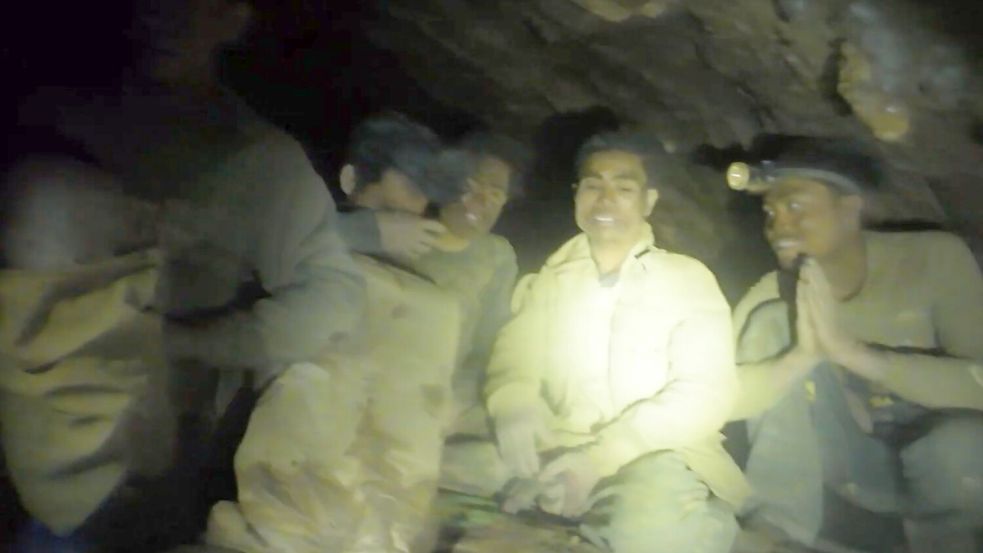 Die eingeschlossenen Goldsucher gelten Experten zufolge als körperlich und mental sehr stabil. Foto: Uncredited