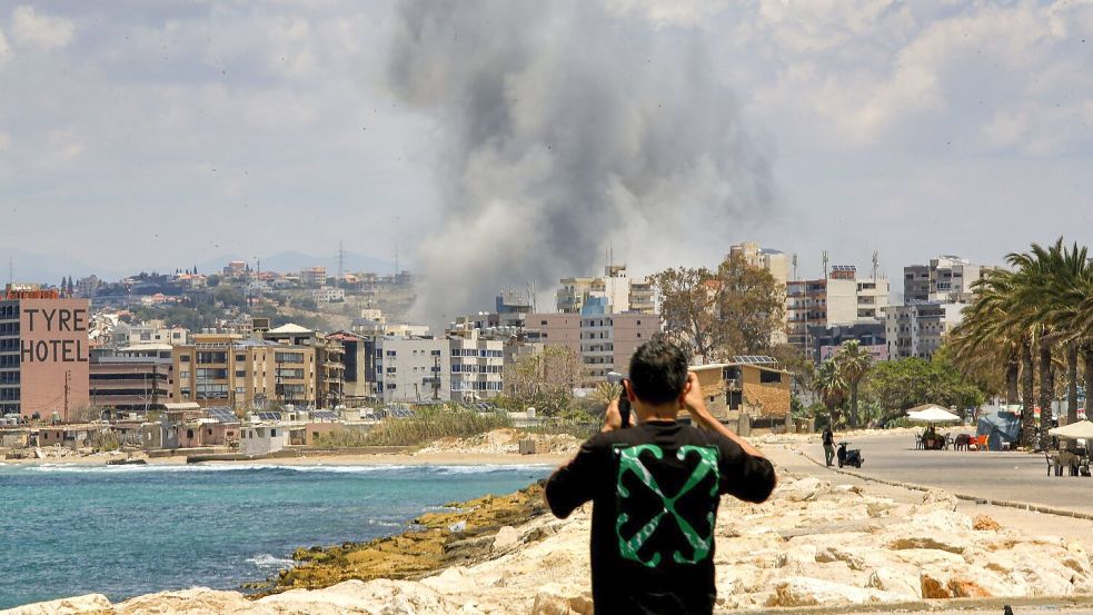 Der blutige Konflikt zwischen Israel und der Hisbollah im Libanon geht weiter. Foto: Stringer/dpa