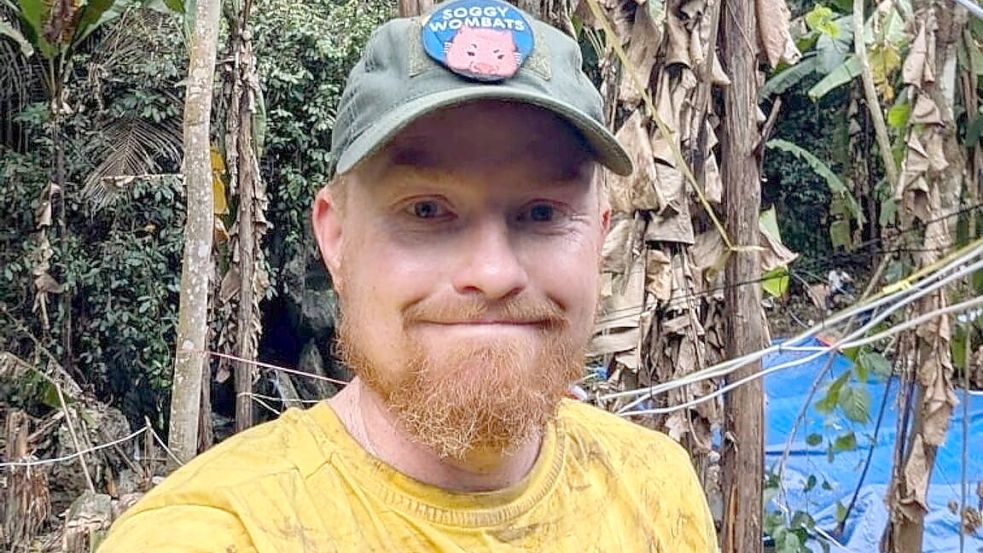 Höhlentaucher Josh Richards ist in Laos, um die Mission zu unterstützen. Foto: Josh Richards/dpa