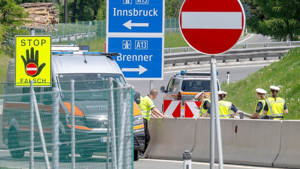 Die Benutzung der Brenner-Autobahn war für acht Stunden nicht erlaubt. Foto: Peter Kneffel