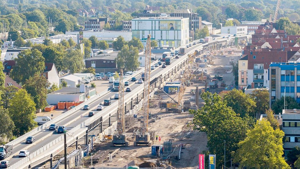 In den kommenden Jahren gibt es viele Baustellen. Foto: Julian Stratenschulte