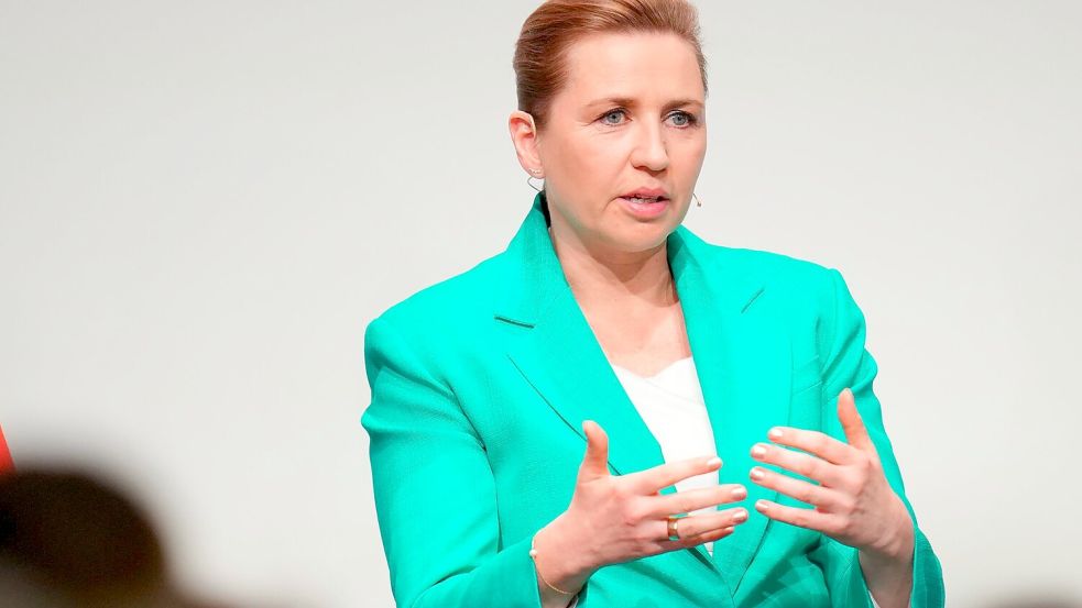 Die Sozialdemokratin Mette Frederiksen kann Regierungschefin in Dänemark bleiben. (Archivbild) Foto: Liselotte Sabroe/Ritzau Scanpix