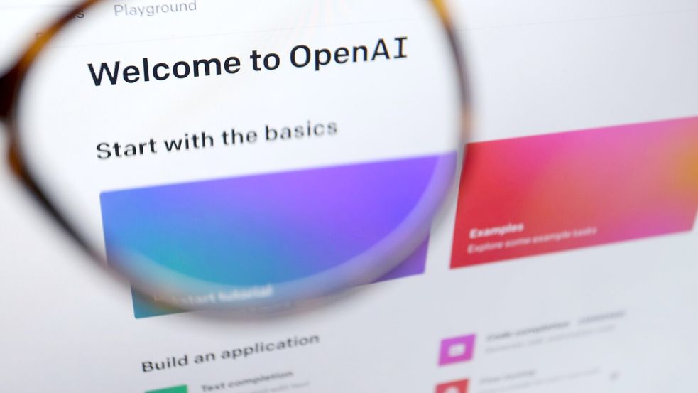 Der KI-Chatbot ChatGPT ist das wichtigste Produkt von OpenAI. (Archivbild) Foto: Karl-Josef Hildenbrand