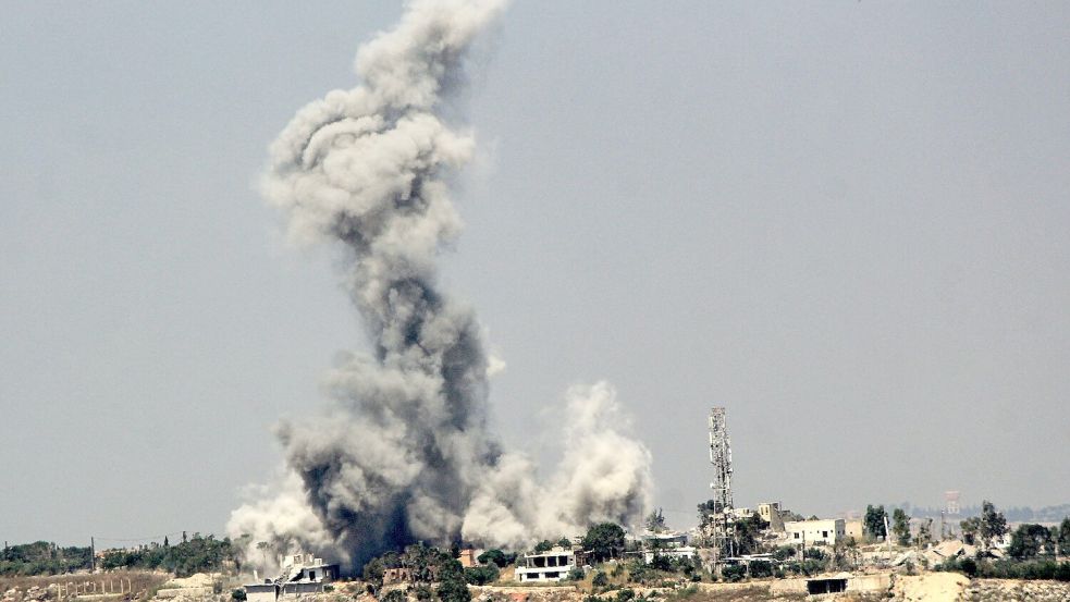 Der Konflikt zwischen Israel und der libanesischen Hisbollah-Miliz hat sich zuletzt zugespitzt. Foto: Stringer/dpa