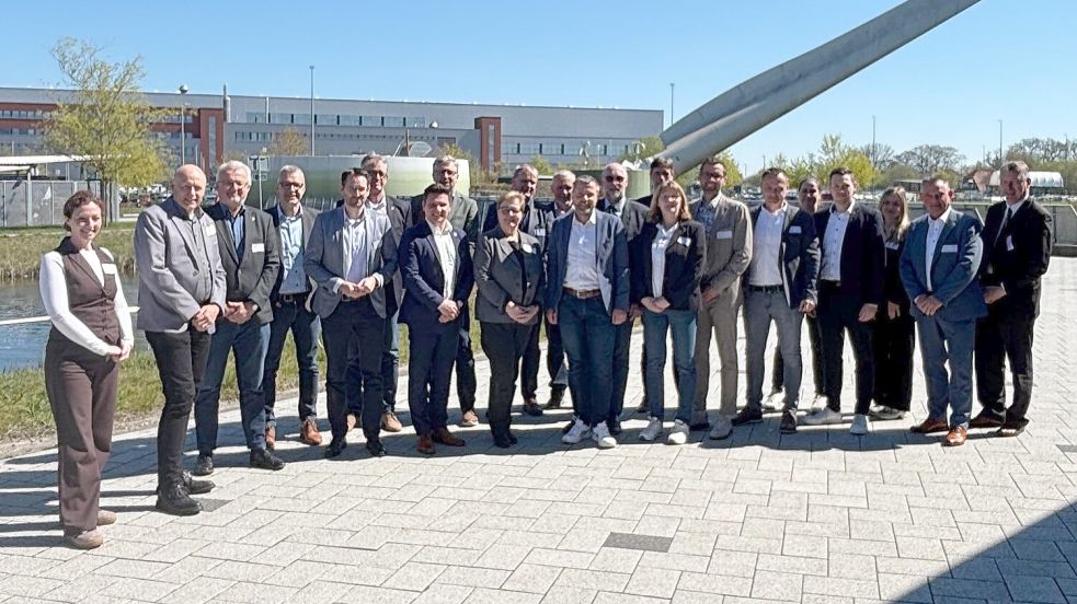 Die Wirtschaftsförderer und Gäste trafen sich im Energie Erlebniszentrum Ostfriesland in Aurich. Foto: Landkreis Aurich