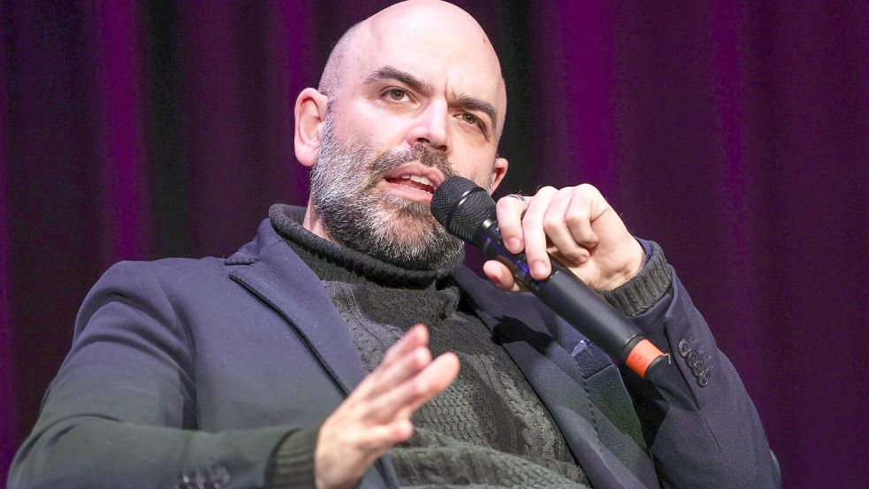 Der Bestseller-Autor Roberto Saviano kritisierte die Zustände seit langem. (Archivbild) Foto: Oliver Berg
