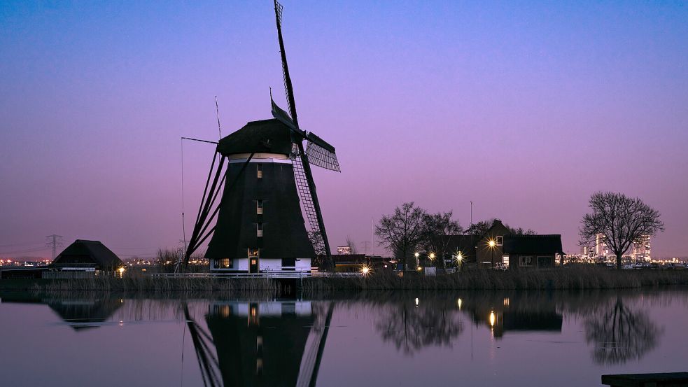 Windmühle statt Wadi: das Dorf Bleiswijk östlich von Den Haag. Foto: imago/Dreamstime