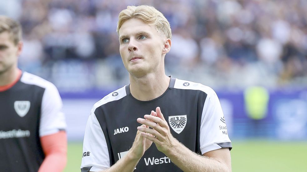 Marvin Benjamins wechselt von Preußen Münster zu Kickers Emden. Foto: Imago