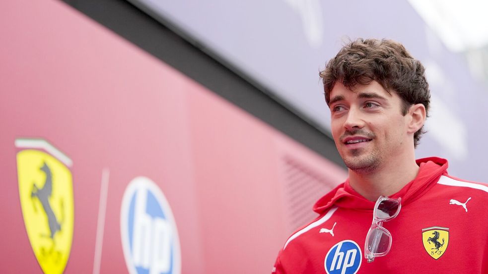Schnellster im Auftakttraining: Ferrari-Pilot Charles Leclerc. Foto: Asanka Brendon Ratnayake/AP/dpa