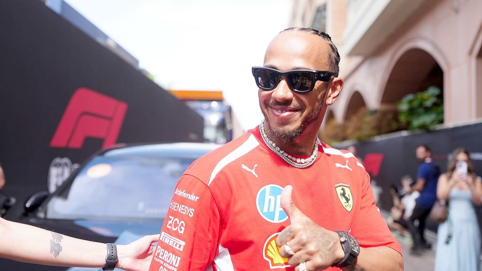 Hofft auf seinen ersten Ferrari-Sieg: Lewis Hamilton. Foto: David Davies