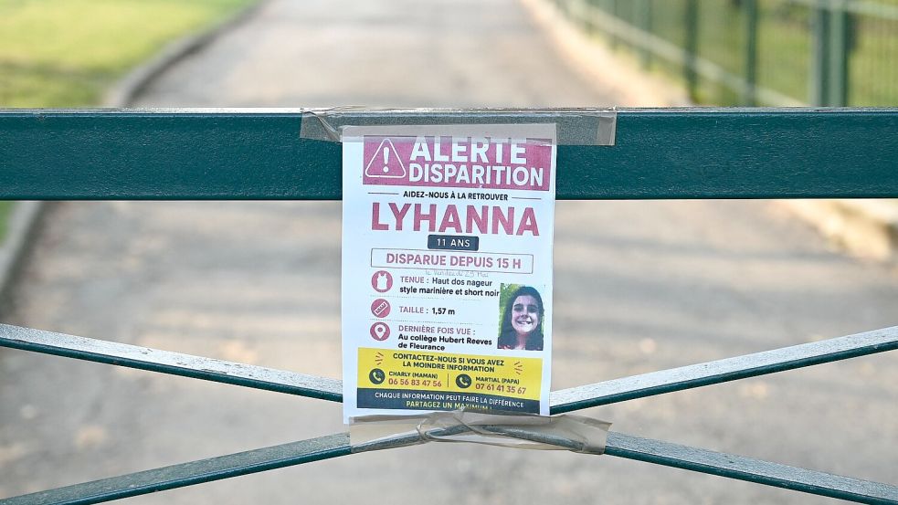 Alle Hoffnung war vergebens – die elfjährige Lyhanna ist tot. Foto: dpa/Matthieu Rondel