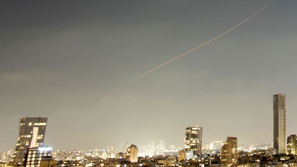 Erstmals seit dem 8. April feuerte der Iran Raketen auf Israel. Foto: Ohad Zwigenberg