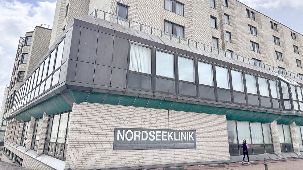 Der Betrieb in der ehemaligen Nordseeklinik wurde Ende März 2024 beendet. Foto: Florian Ferber