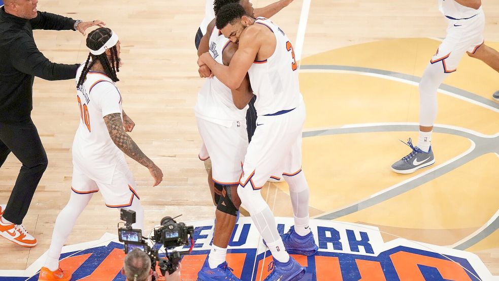 Anunoby (32) wurde zum Matchwinner im Madison Square Garden. Foto: Frank Franklin II
