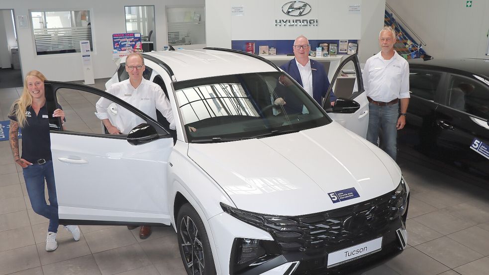 In Aurich steht alles bereit, um die Besucher zum Hyundai-Fantreffen mit vielen Attraktionen und den N Line-Modellen zu empfangen.