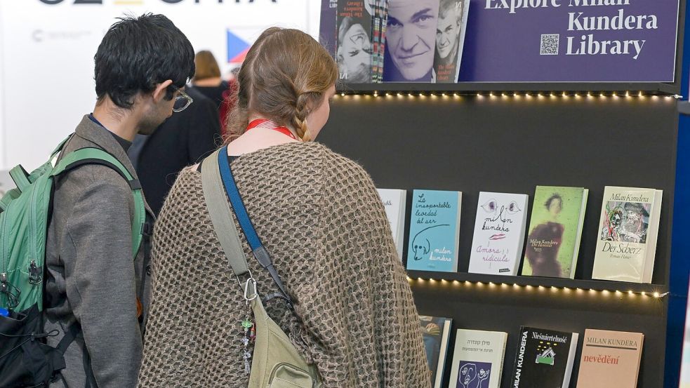 Gastland der Frankfurter Buchmesse: Tschechien. (Archivbild) Foto: Arne Dedert