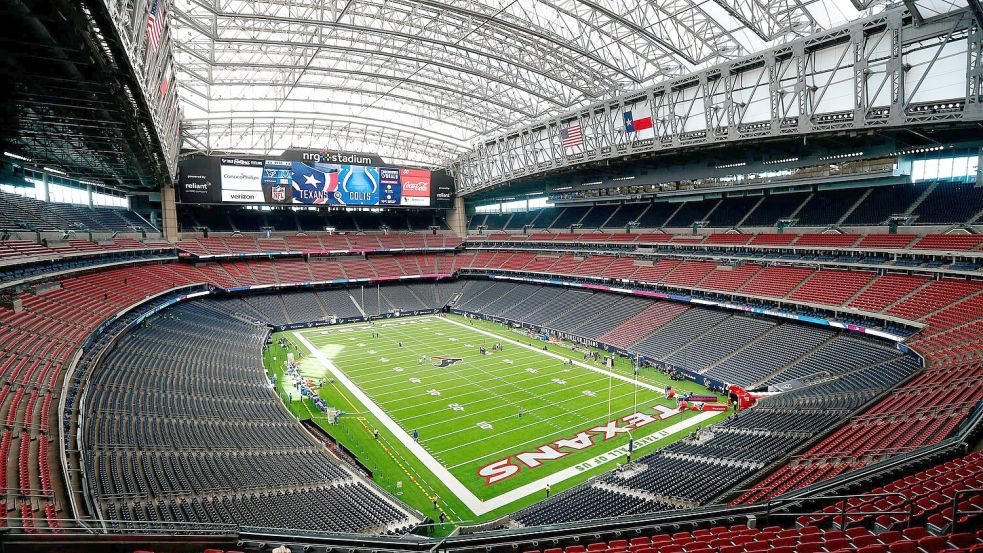 Die Hitze ist in Houston kein Problem, das Stadion hat ein Dach. (Archivbild) Foto: Tyler Kaufman