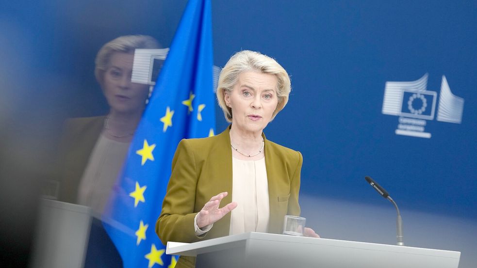 EU-Kommissionspräsidentin Ursula von der Leyen kann Vollzug melden. Eine abgestimmte und auf Kontrolle und Begrenzung ausgerichtete Migrationspolitik wird nun umgesetzt. Foto: Virginia Mayo