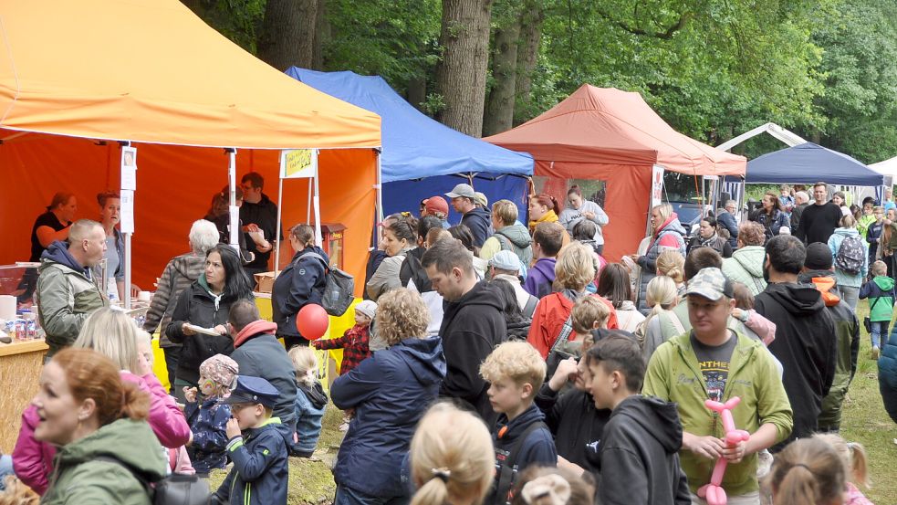 Das Julianenparkfest in Leer lockt immer tausende Besucher an. Foto: Archiv/Bodo Wolters