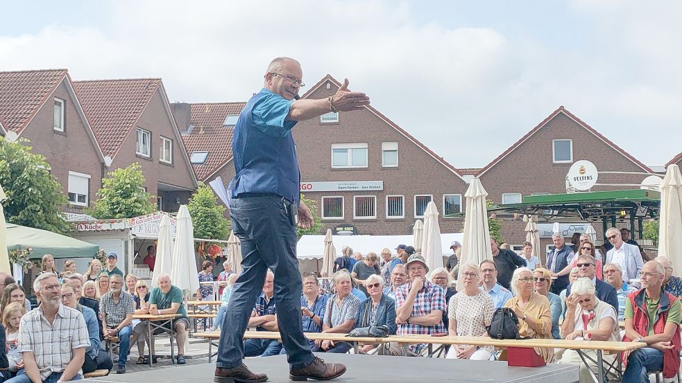 Auf geht’s zu einer der größten Feiern in Südbrookmerland: Das Gemeindefest soll wieder 10.000 Besucher anziehen. Foto: KMS Intermedia