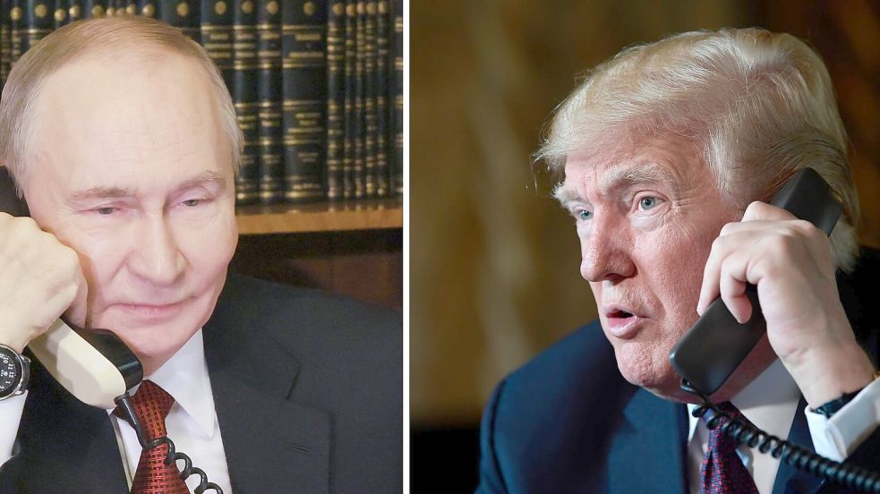 Anlässlich des 80. Geburtstages von Donald Trump hat Kremlchef Wladimir Putin in Washington angerufen. (Archivbild) Foto: Mikhail Metzel/Pool Sputnik Krem