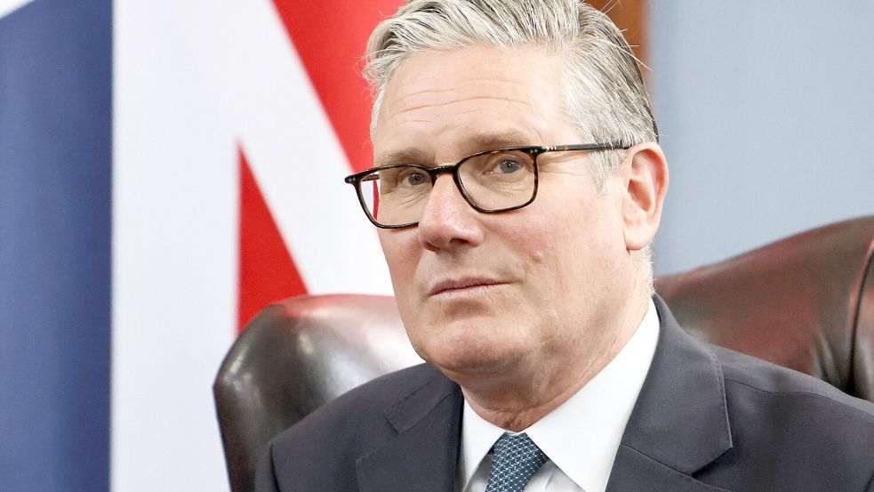 Der britische Premier Keir Starmer zeigt sich entschlossen. (Archivbild) Foto: Jack Taylor
