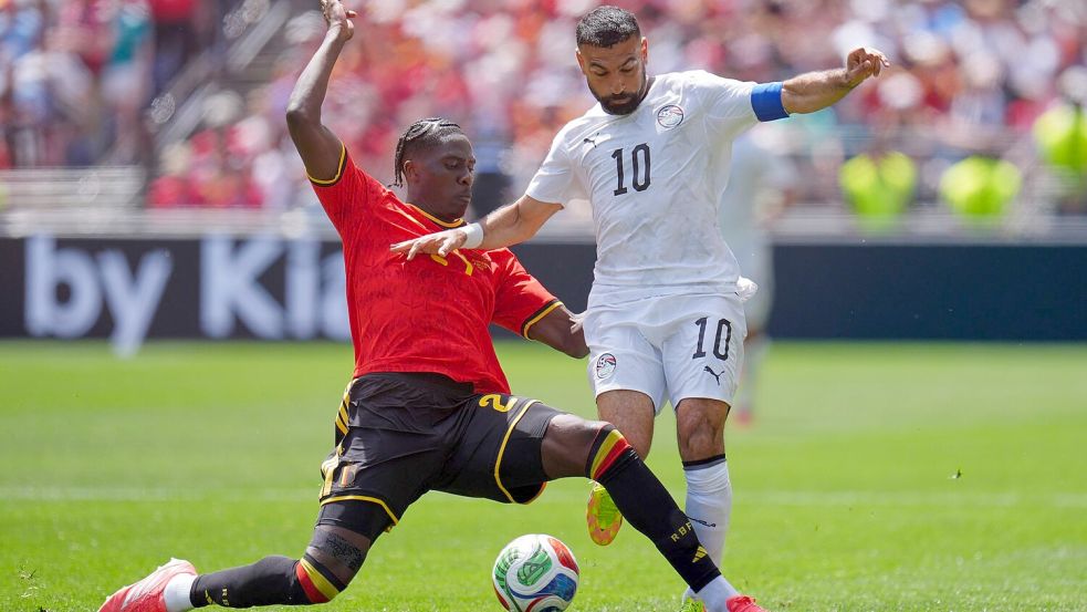 Oft kamen Onana und seine Belgier zu spät. Foto: Manu Fernandez